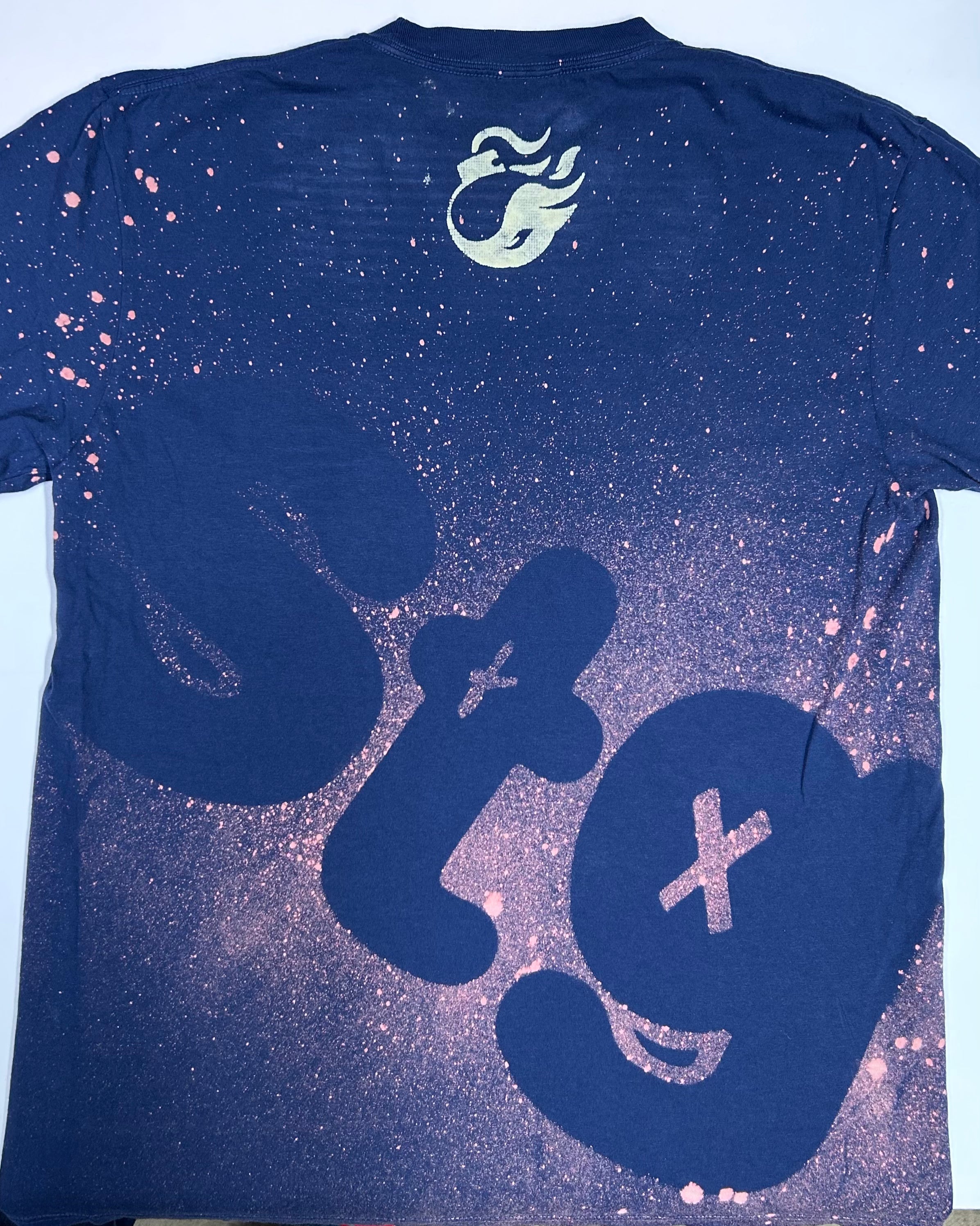 STG “Bombing Fire Throwies” Bleached Shirts / Heavy Cotton