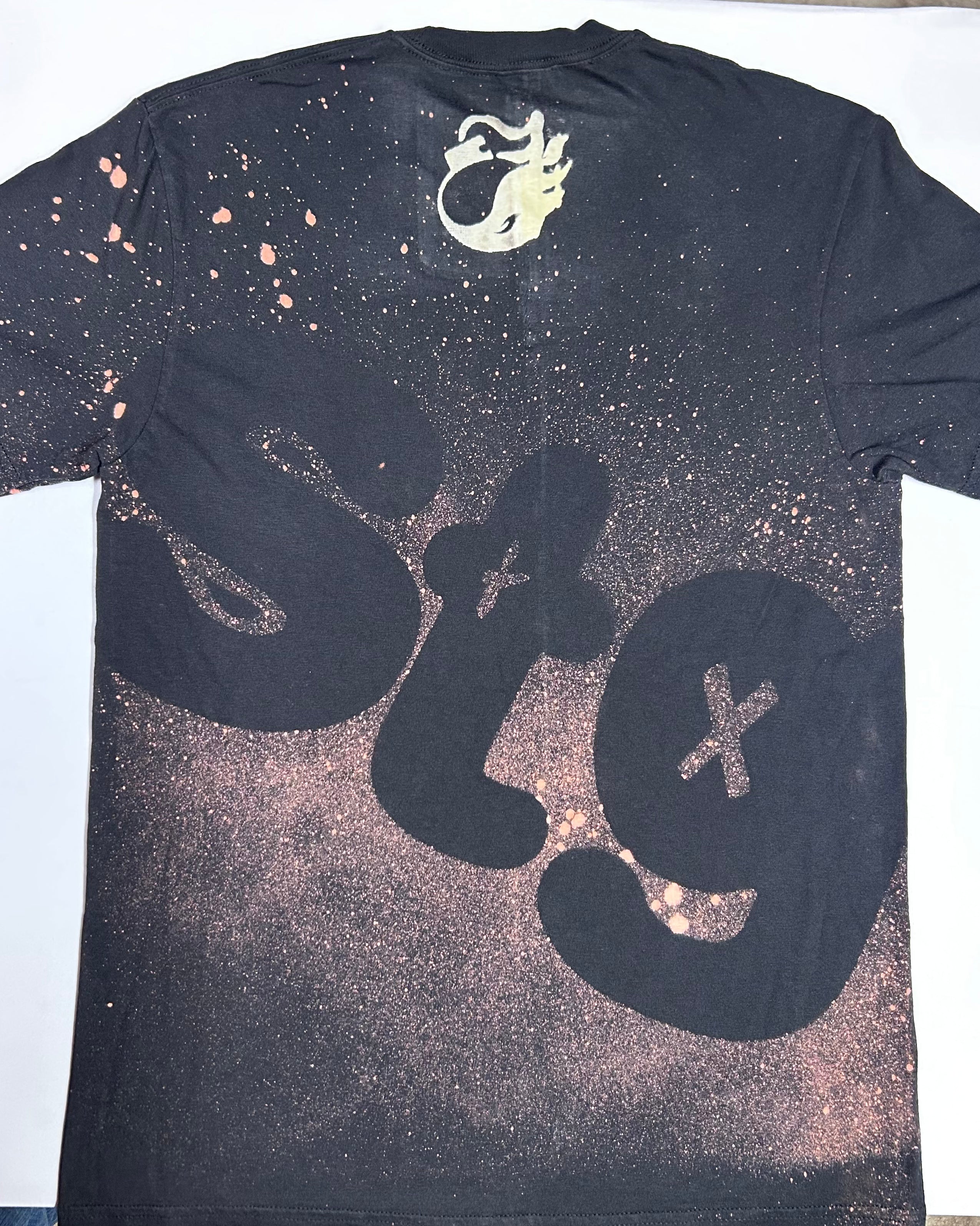 STG “Bombing Fire Throwies” Bleached Shirts / Heavy Cotton